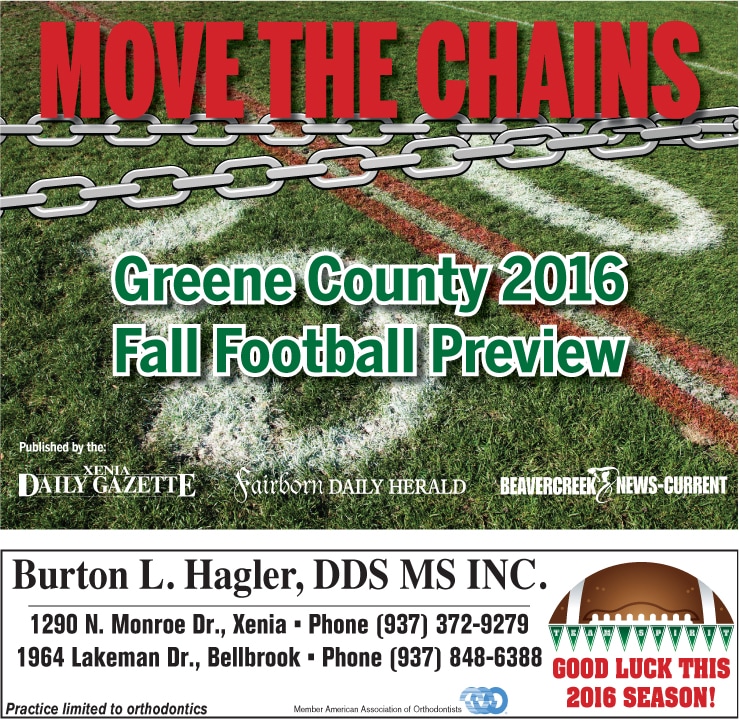 2016 Greene County Football Preview Fairborn Daily Herald